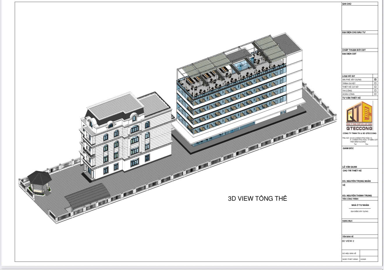THI CÔNG BIỆT THỰ NHÀ HÀNG CƠM NIÊU