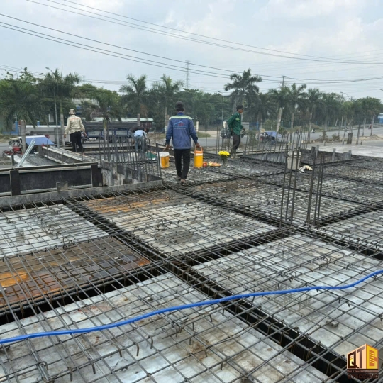 THI CÔNG NHÀ XƯỞNG LONG AN
