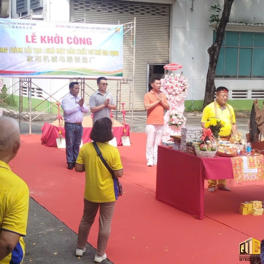 CÔNG TRÌNH CẢI TẠO NHÀ MÁY SẢN XUẤT CƠ KHÍ GIA DỤNG