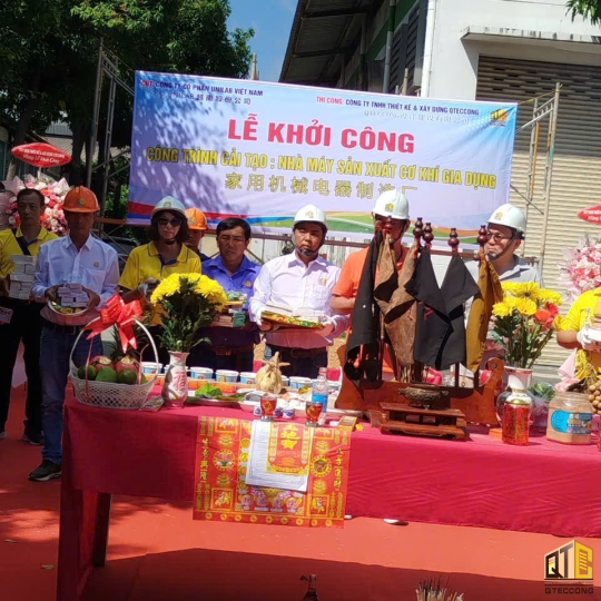 CÔNG TRÌNH CẢI TẠO NHÀ MÁY SẢN XUẤT CƠ KHÍ GIA DỤNG