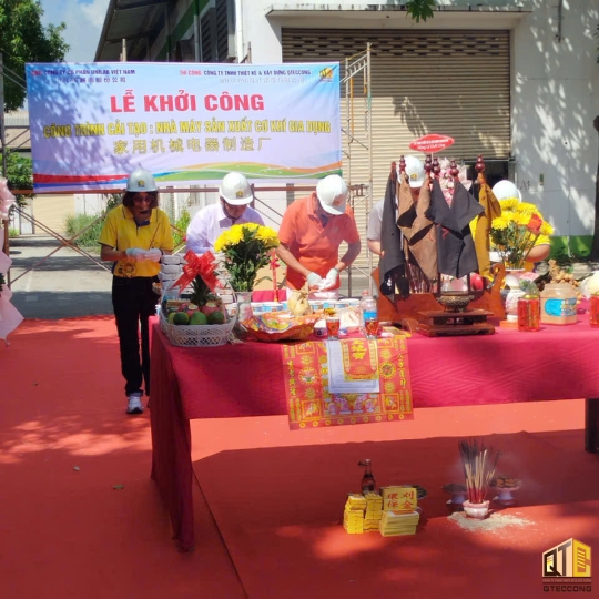 CÔNG TRÌNH CẢI TẠO NHÀ MÁY SẢN XUẤT CƠ KHÍ GIA DỤNG