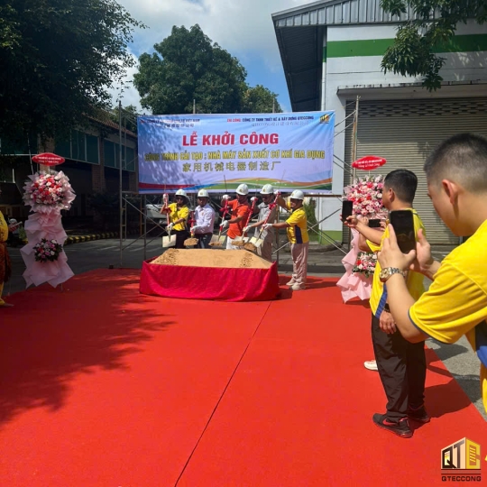 CÔNG TRÌNH CẢI TẠO NHÀ MÁY SẢN XUẤT CƠ KHÍ GIA DỤNG